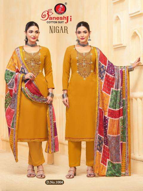 Ganeshji Nigar Vol 01 Wholesale dress material in Surat