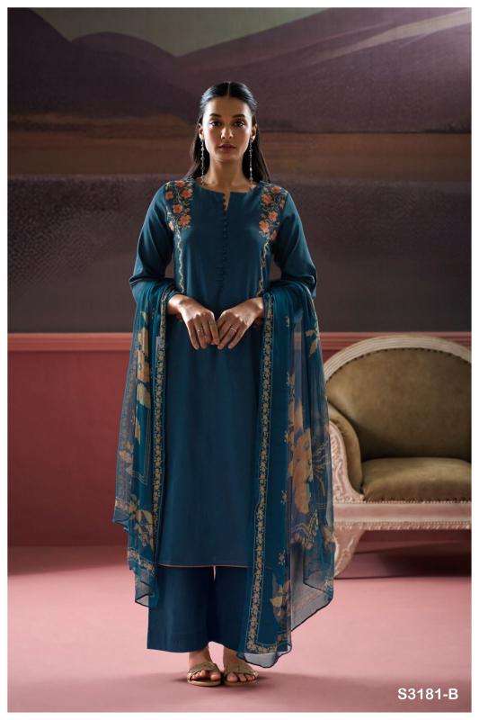 Ganga Aashna 3181 Pakistani designer suits online in Heydrabad