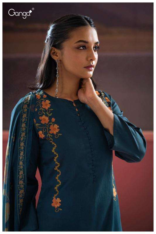 Ganga Aashna 3181 Pakistani designer suits online in Heydrabad