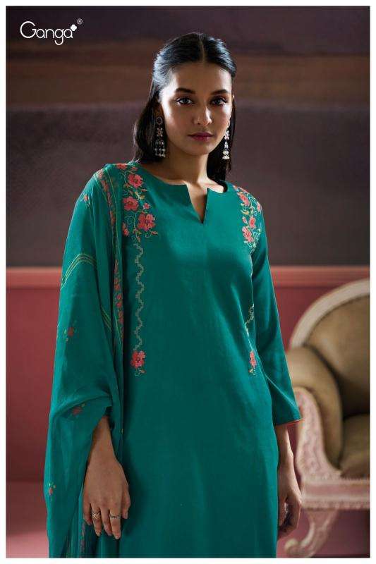 Ganga Aashna 3181 Pakistani designer suits online in Heydrabad