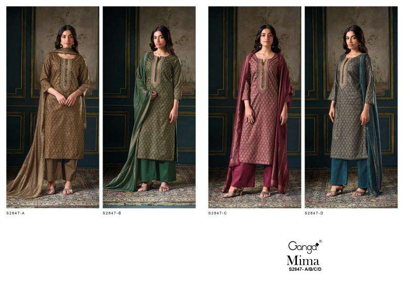 Ganga Mima 2847 Salwar suit wholesale market