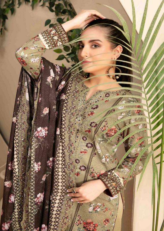 Gull AAhmed Lawn Vol 24 Ladies dress material suppliers in Mumbai