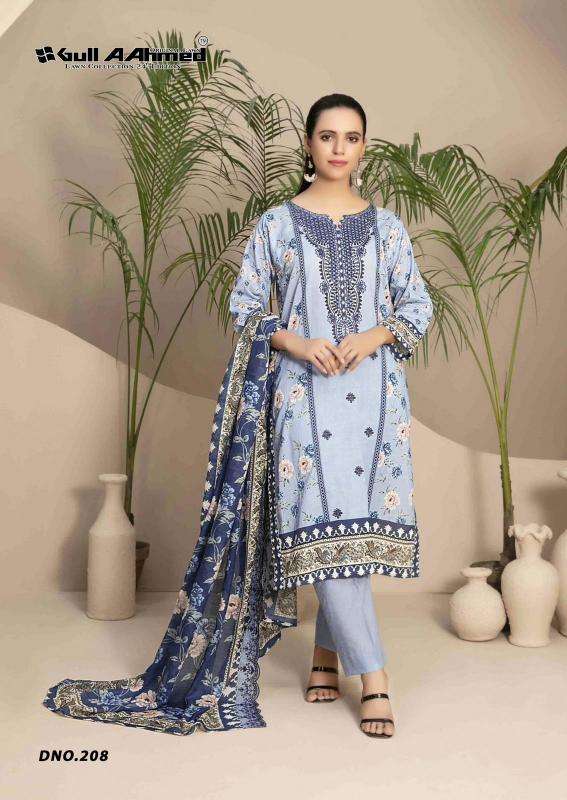 Gull AAhmed Lawn Vol 24 Ladies dress material suppliers in Mumbai