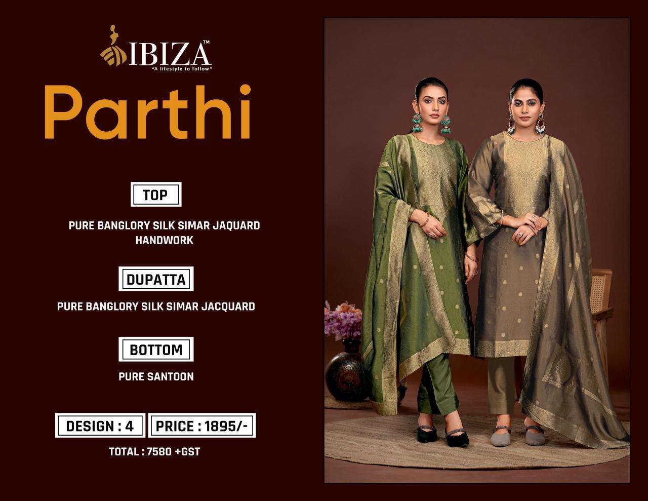 Ibiza Parthi Traditional Salwar Kameez wholesale