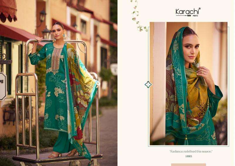 Karachi Prints Aaliyah Wholesale dress materials suppliers