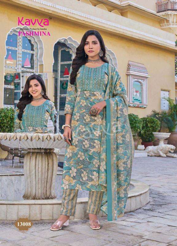 Kavya Pashmina Vol 13 Latest Kurti Designs Wholesalers