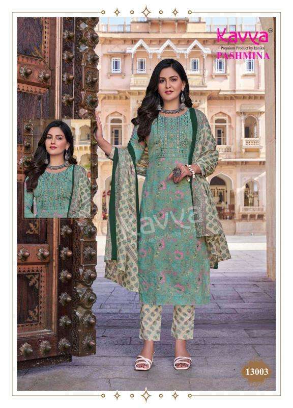 Kavya Pashmina Vol 13 Latest Kurti Designs Wholesalers