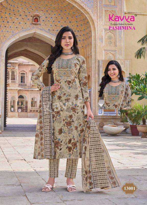 Kavya Pashmina Vol 13 Latest Kurti Designs Wholesalers