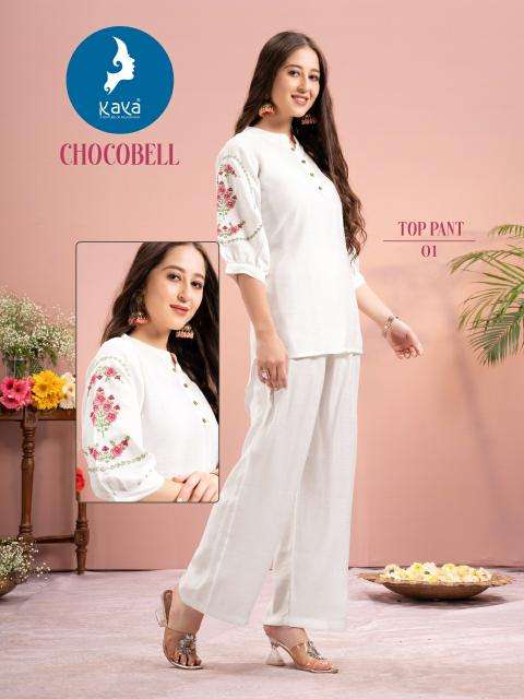 Kaya Chocobell Vatican Silk Co Ord Set Kurti exporters in Mumbai