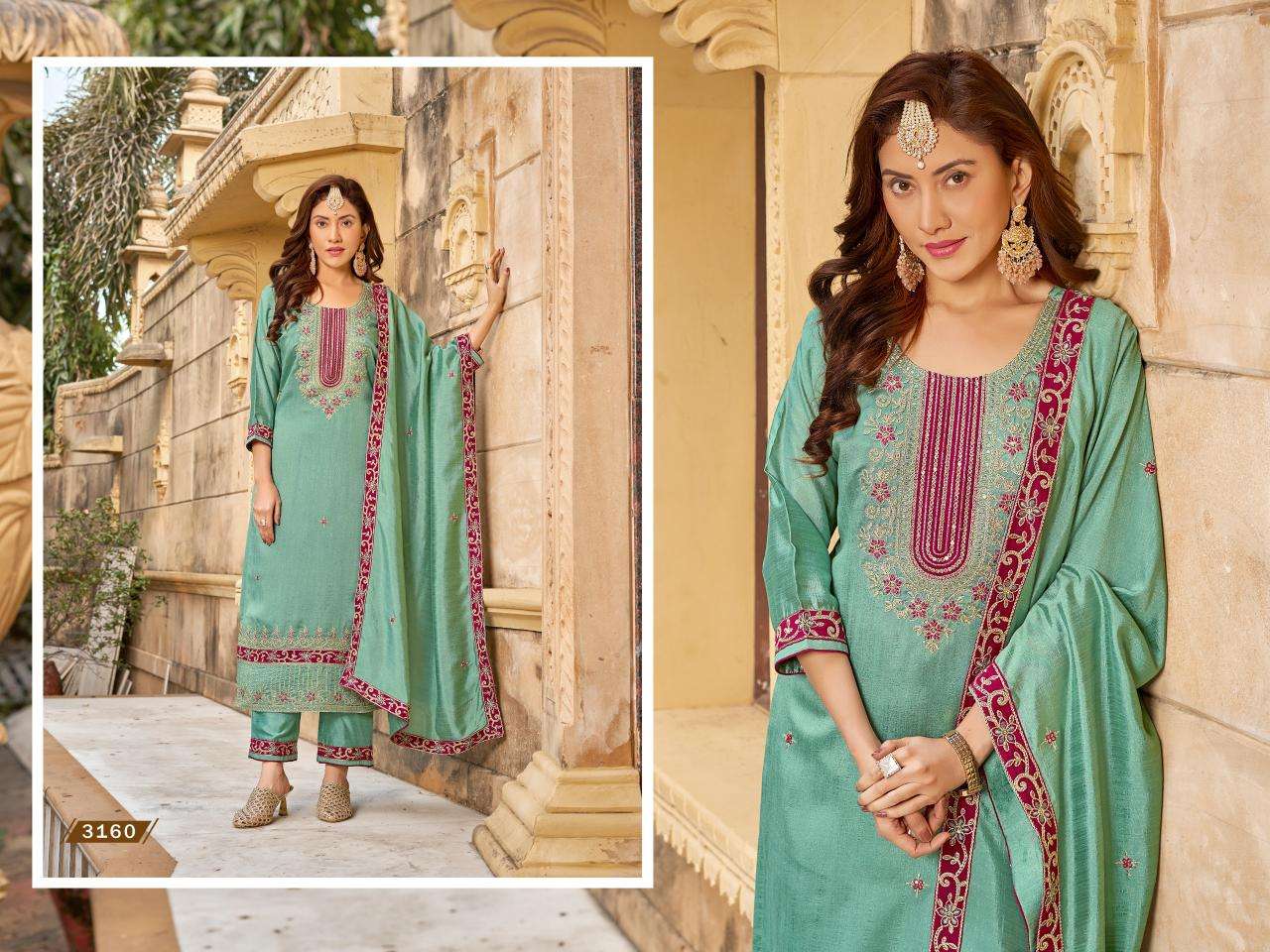 Ladies Flavour 3158 to 3160 Surat kurti suppliers