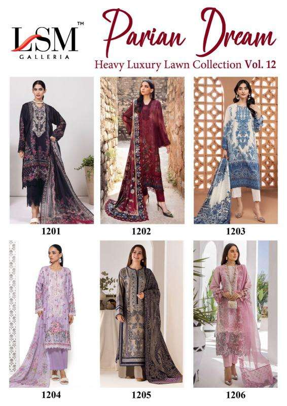 LSM Parian Dream Vol 12 Surat dress material online shopping