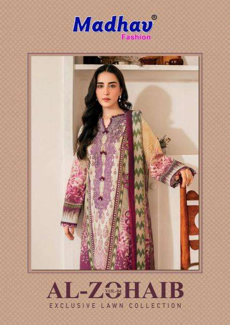 Madhav Al-Zohaib Vol 04 Wholesale dress material catalog