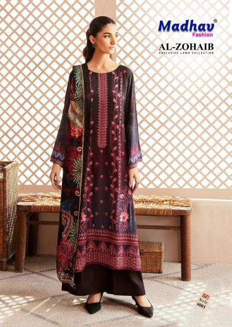 Madhav Al-Zohaib Vol 04 Wholesale dress material catalog