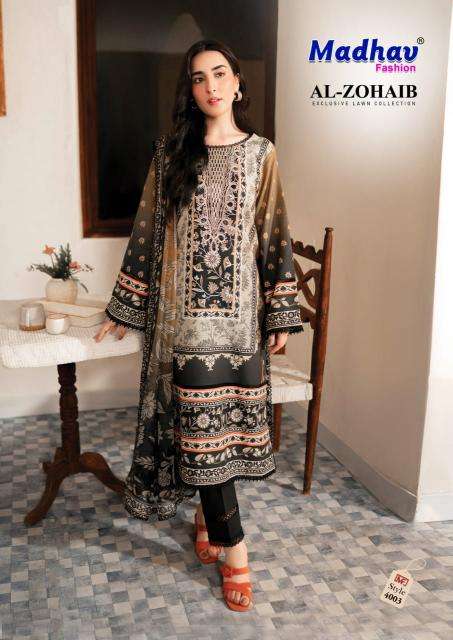 Madhav Al-Zohaib Vol 04 Wholesale dress material catalog