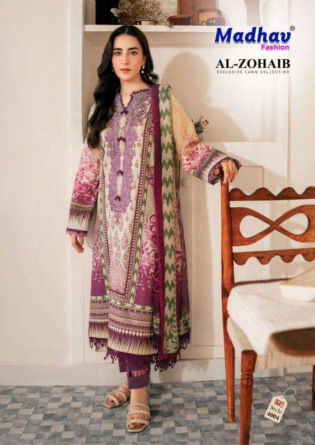 Madhav Al-Zohaib Vol 04 Wholesale dress material catalog