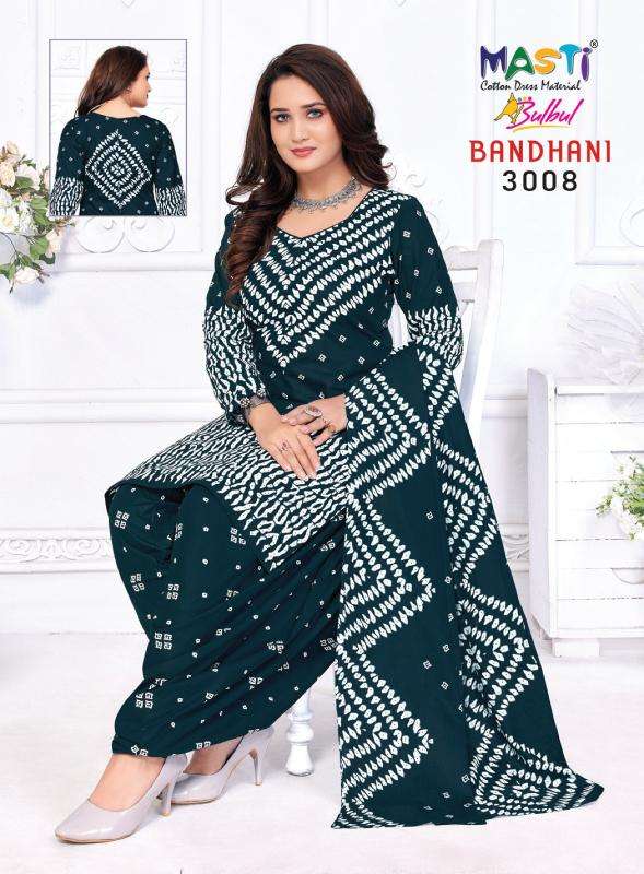 Masti Bulbul Bandhani Vol 03 Designer dress material wholesale