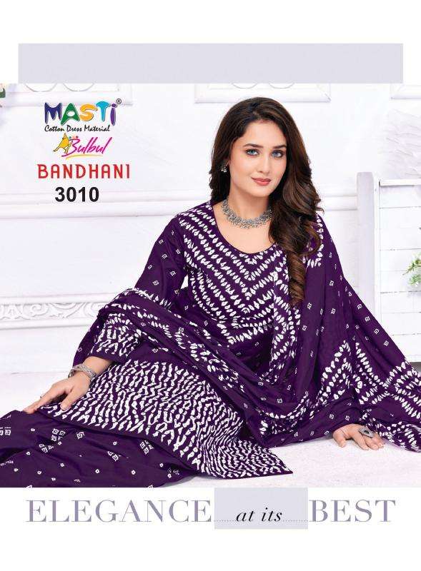 Masti Bulbul Bandhani Vol 03 Designer dress material wholesale