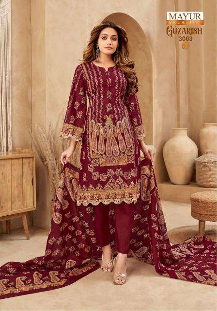 Mayur Guzarish V-03 Party wear dress materials wholesale in Delhi