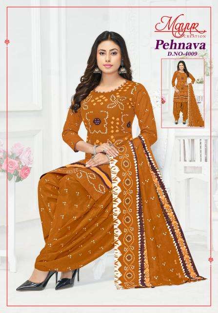 Mayur Phenava Vol-04 Wholesale unstitched dress material