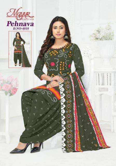 Mayur Phenava Vol-04 Wholesale unstitched dress material