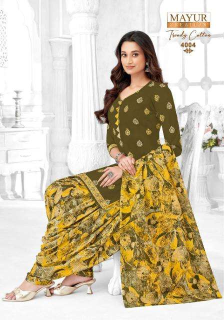 Mayur Trendy Cotton Vol 04 Mumbai dress material market