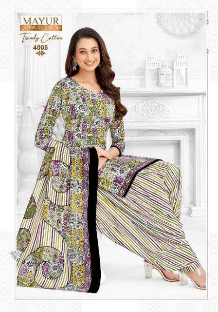 Mayur Trendy Cotton Vol 04 Mumbai dress material market