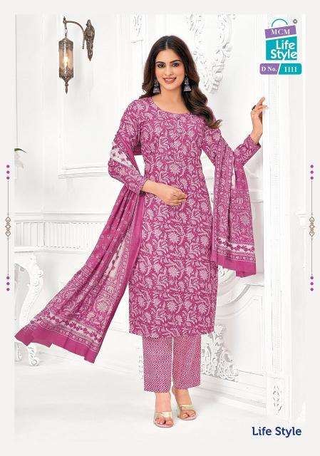 MCM LifeStyle Vol-11 Cotton dress materials in Bangalore