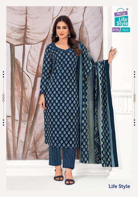 MCM LifeStyle Vol-11 Cotton dress materials in Bangalore