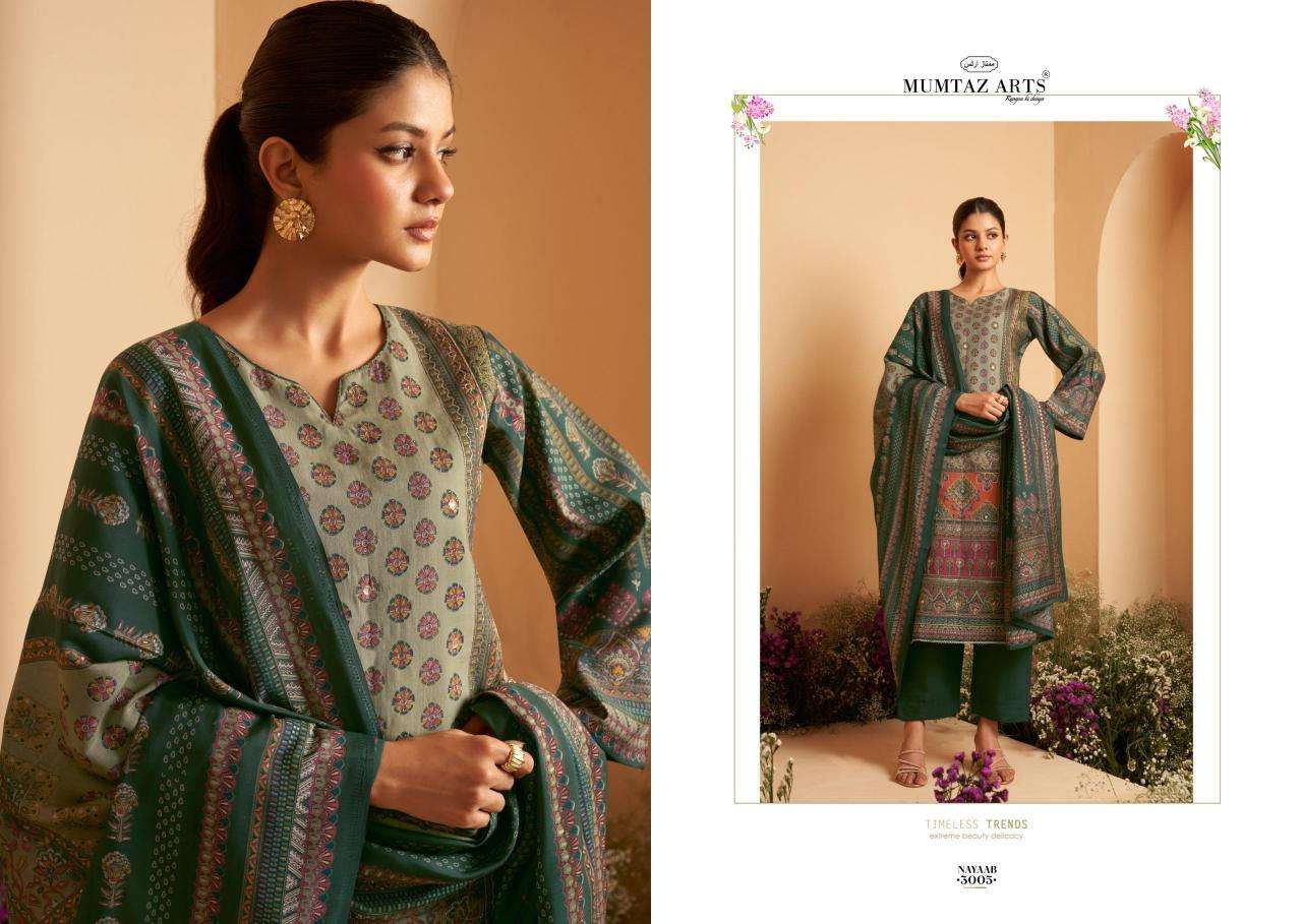 Mumtaz Arts NAYAAB Vol 3 Unstitched dress materials