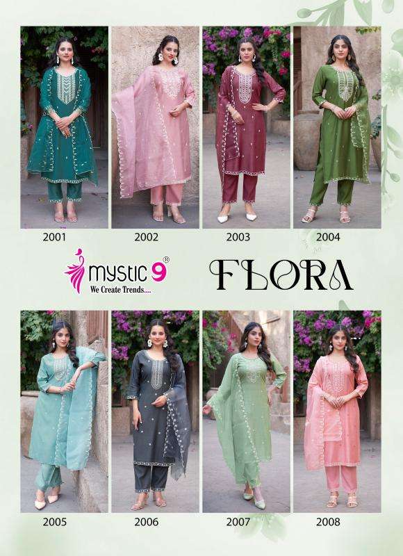 Mystic 9 Flora Vol 2 Kurtis wholesalers in Heydrabad