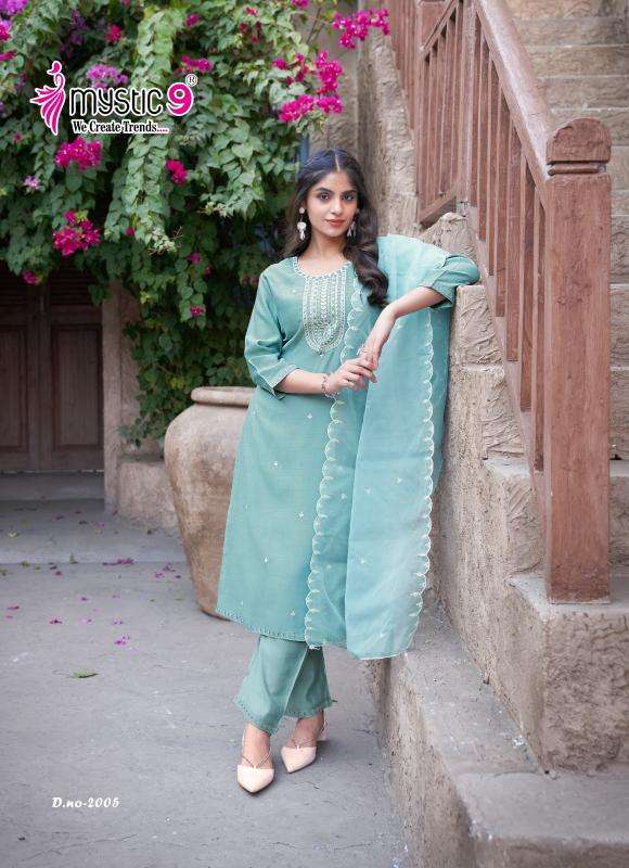 Mystic 9 Flora Vol 2 Kurtis wholesalers in Heydrabad