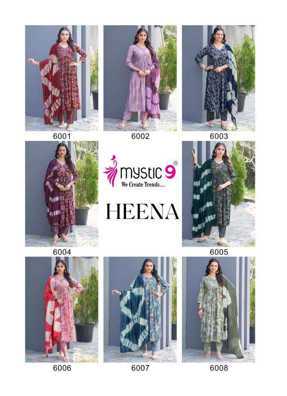 Mystic 9 Heena Vol 6 wholesale Kurti in surat gujarat