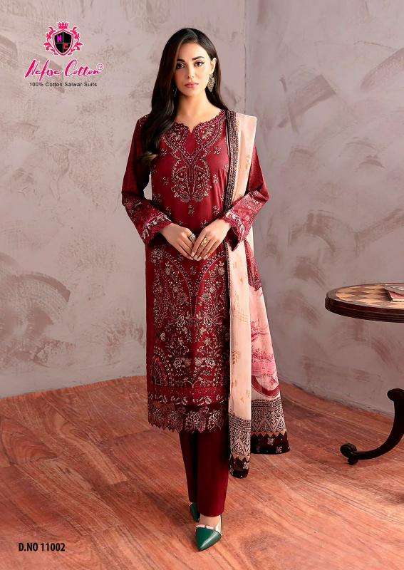 Nafisa Safina Vol-11 Wholesale Indian dress material