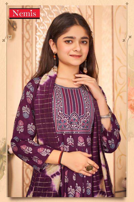 Nemis Jasmine Vol 2 Kids Kurti dress wholesale