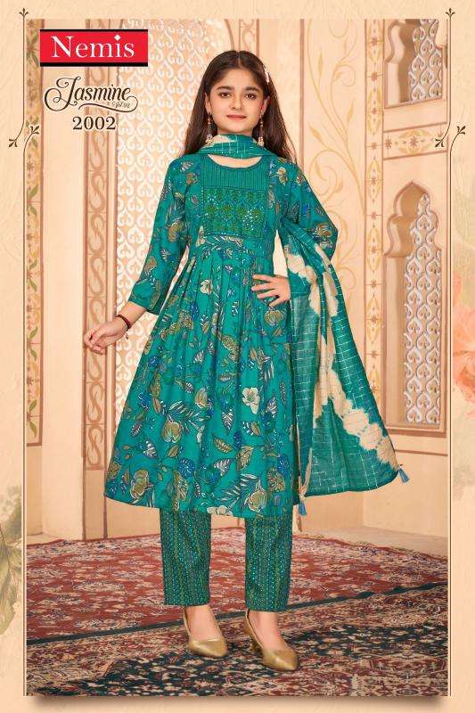 Nemis Jasmine Vol 2 Kids Kurti dress wholesale