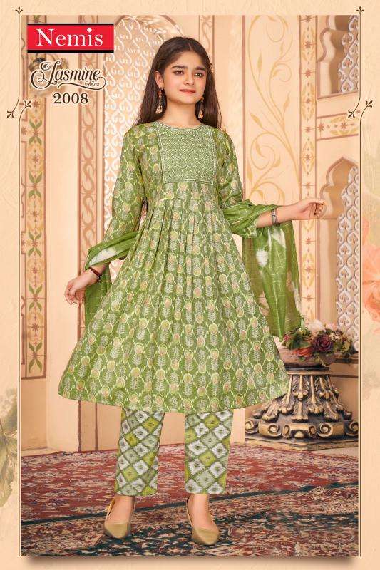 Nemis Jasmine Vol 2 Kids Kurti dress wholesale