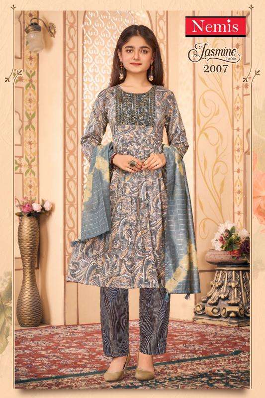 Nemis Jasmine Vol 2 Kids Kurti dress wholesale