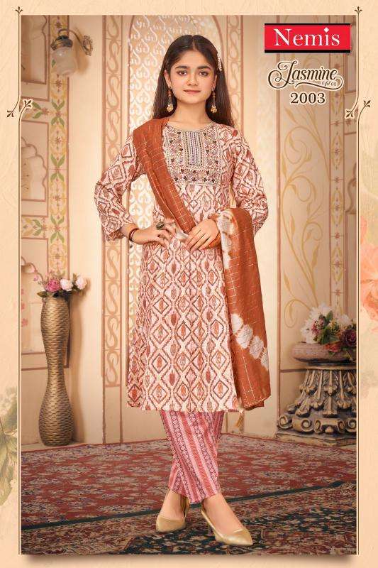 Nemis Jasmine Vol 2 Kids Kurti dress wholesale