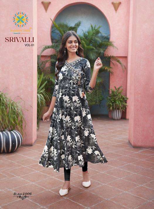 Passion Tree Srivalli Vol 1 Fancy kurti in Mumbai