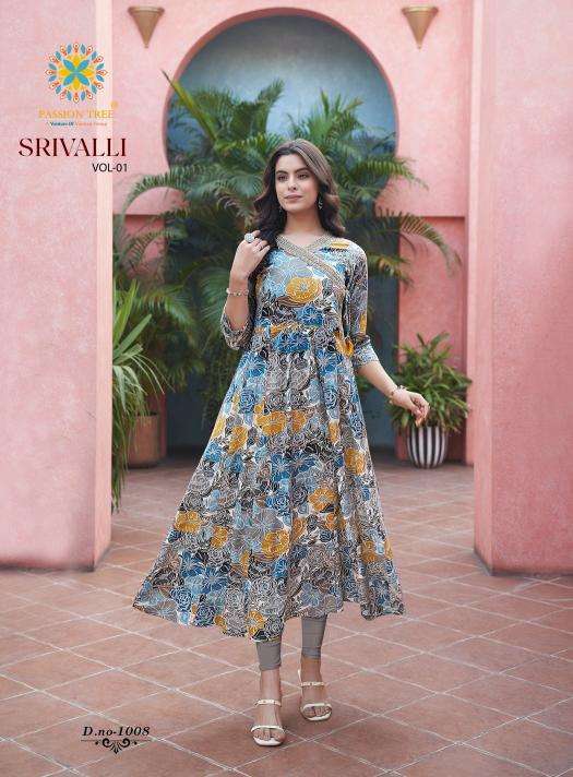 Passion Tree Srivalli Vol 1 Fancy kurti in Mumbai