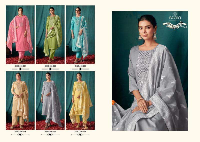 Radhika Azara Cycle Vol 3 Dress material wholesalers in Mumbai