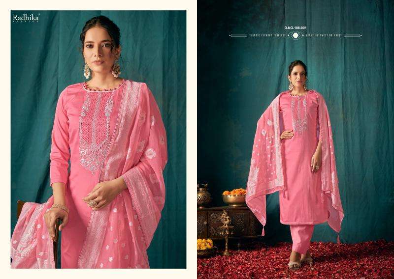 Radhika Azara Cycle Vol 3 Dress material wholesalers in Mumbai