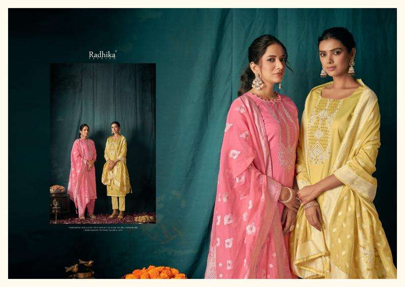 Radhika Azara Cycle Vol 3 Dress material wholesalers in Mumbai