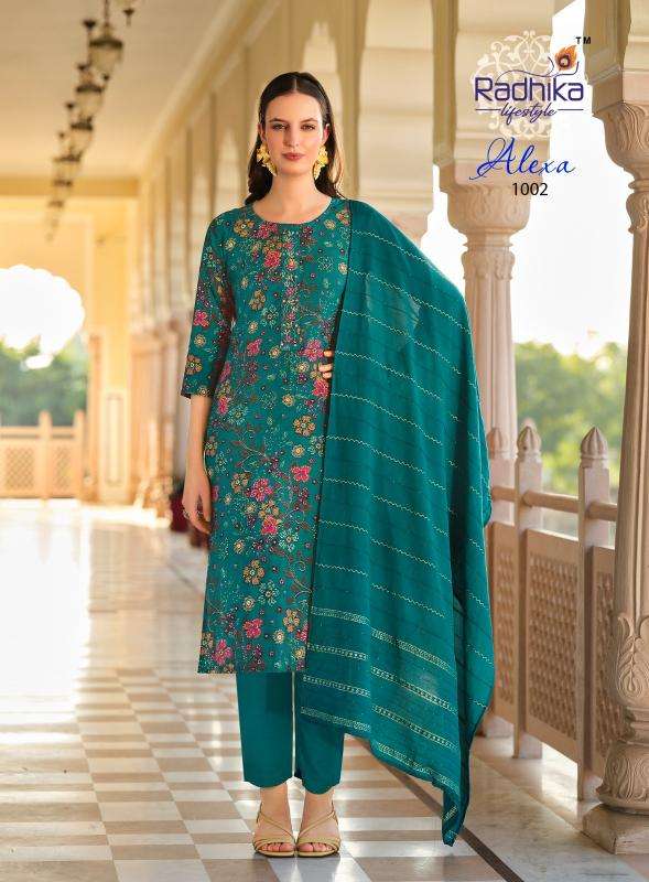 Radhika LifeStyle Alexa Vol 1 Designer kurtis Bangalore