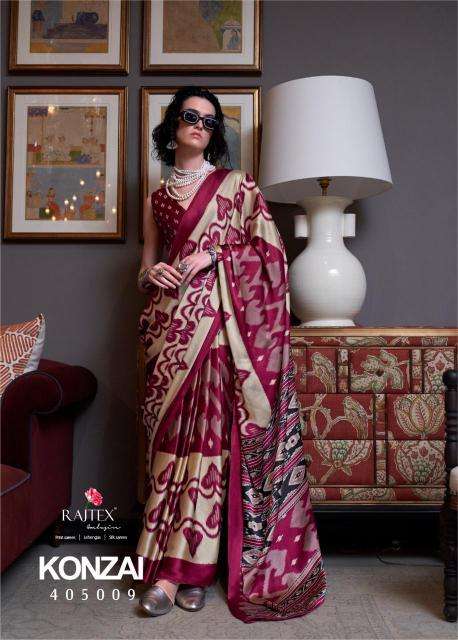 Rajtex Konzai Patola Saree manufacturers in Mumbai