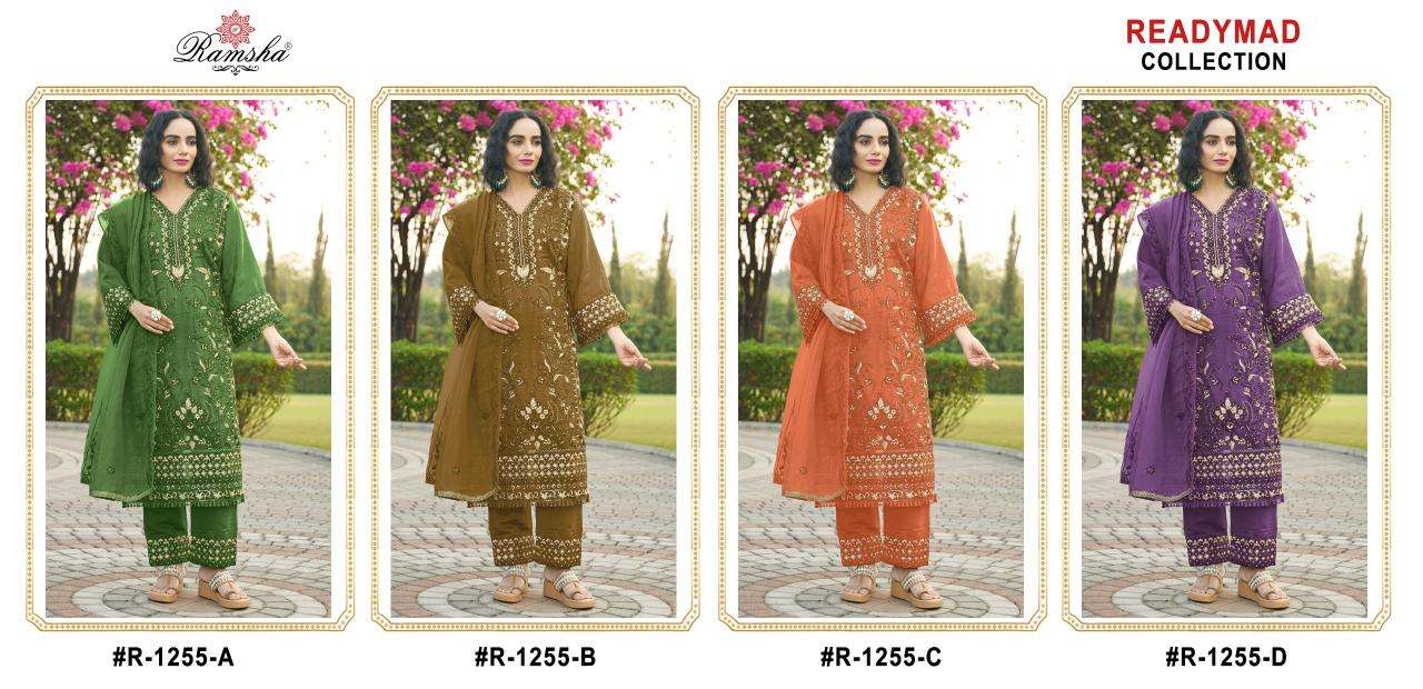 Ramsha R 1255 Pakistani party wear suits in Heydrabad