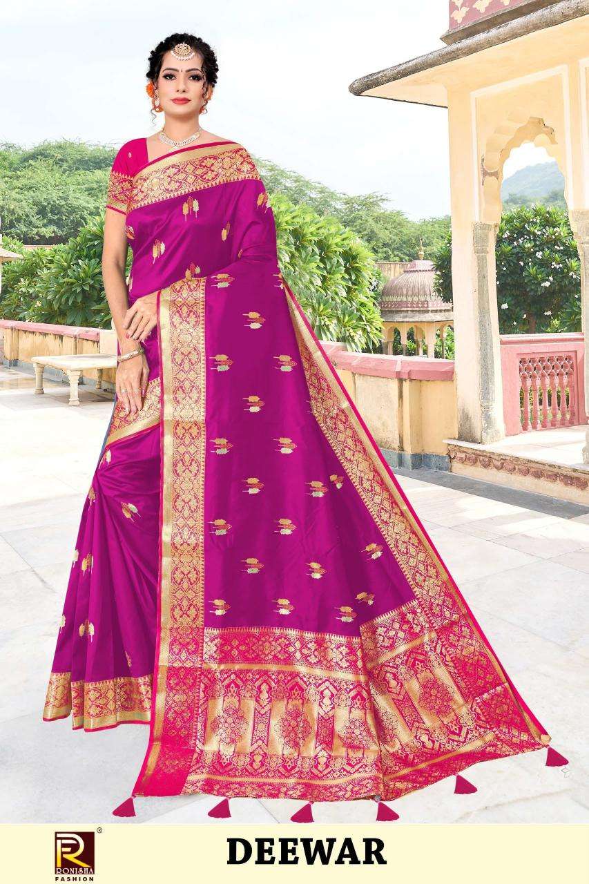 Ronisha Deewar Saree catalog with price