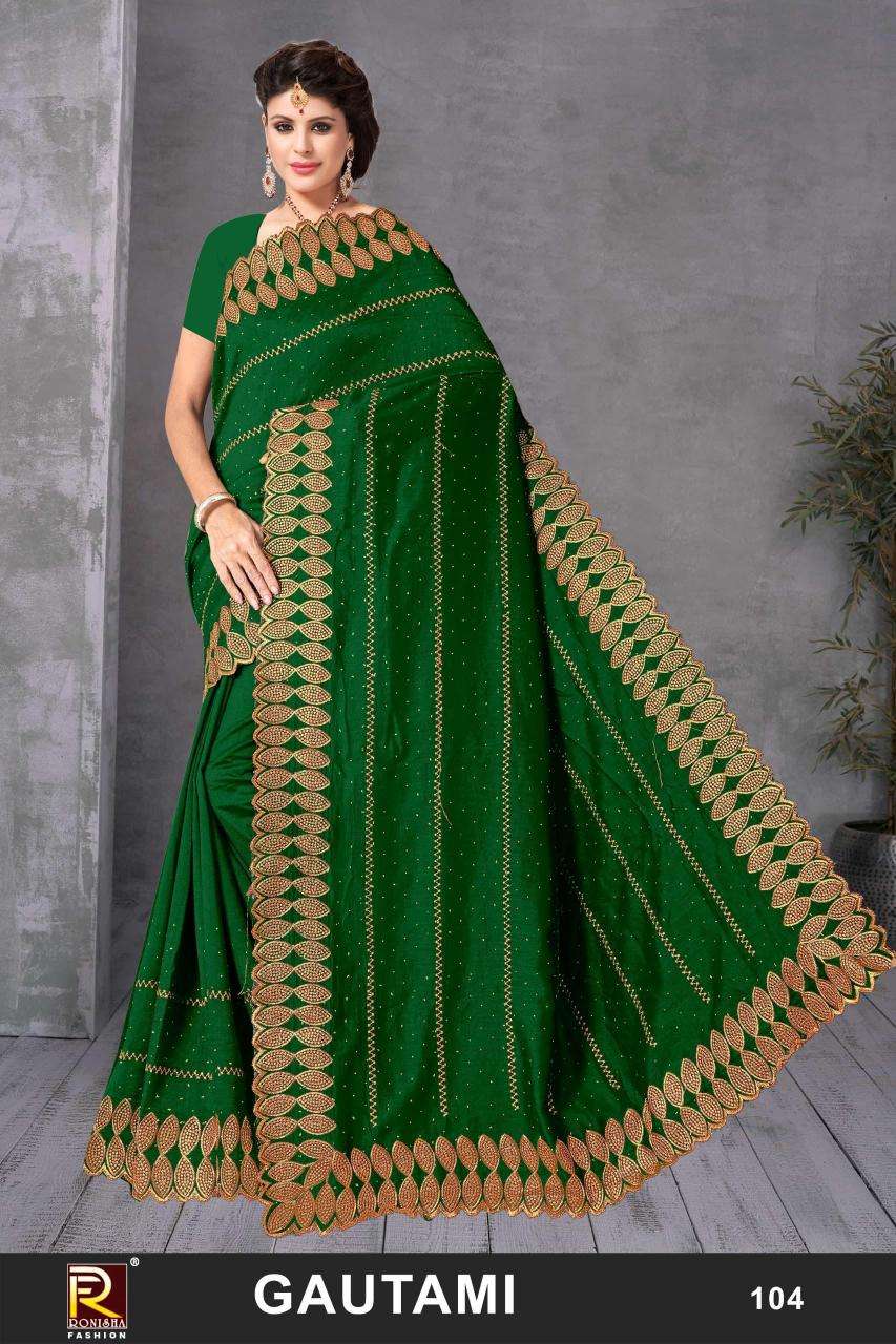 Ronisha Gautami Wholesale saree market in Delhi