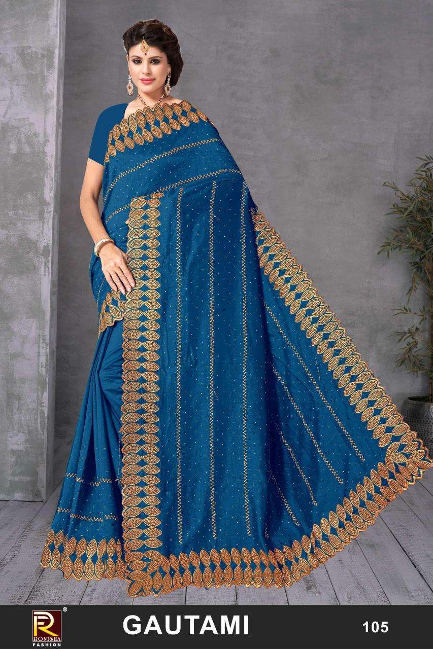 Ronisha Gautami Wholesale saree market in Delhi