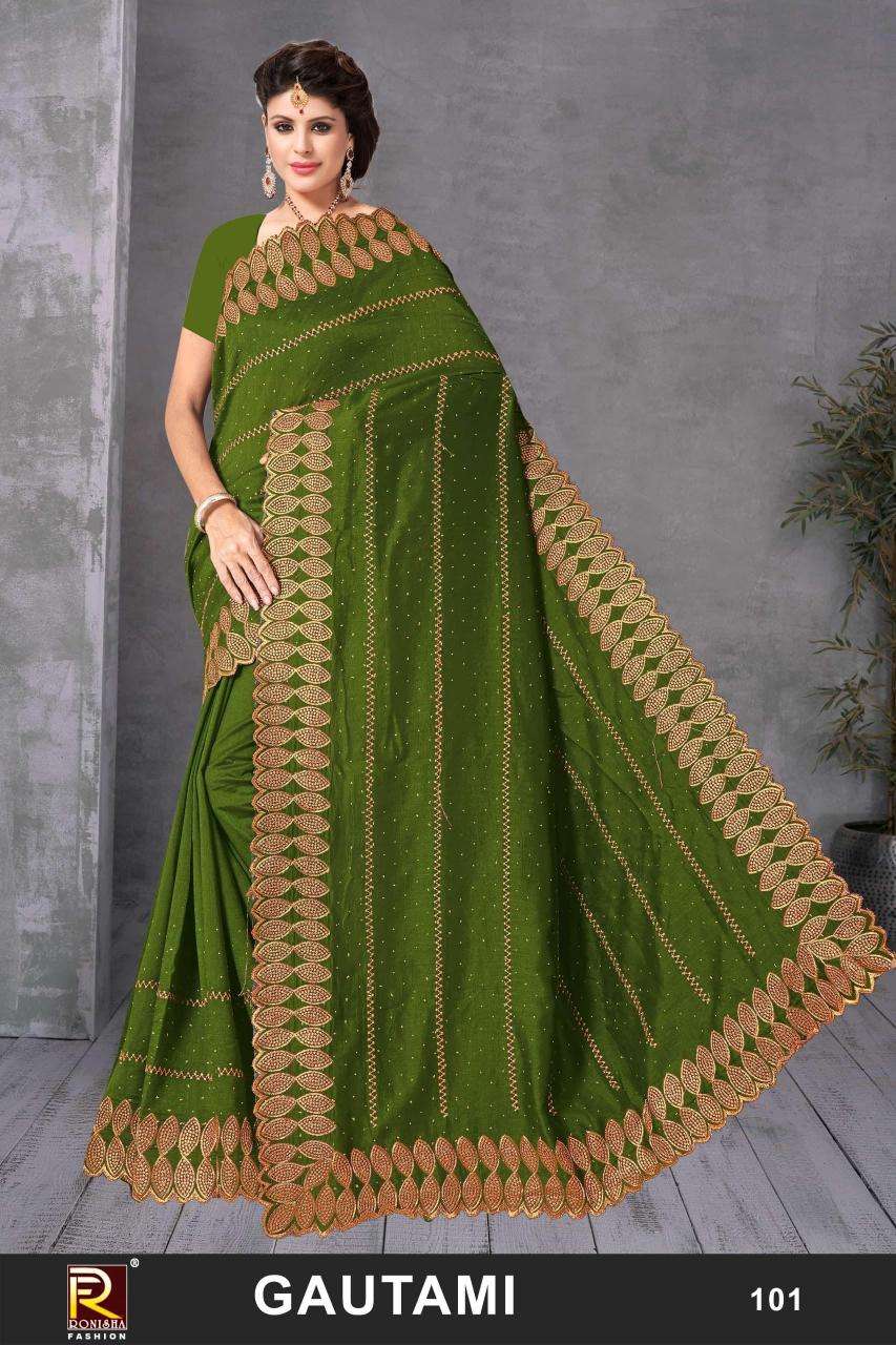 Ronisha Gautami Wholesale saree market in Delhi